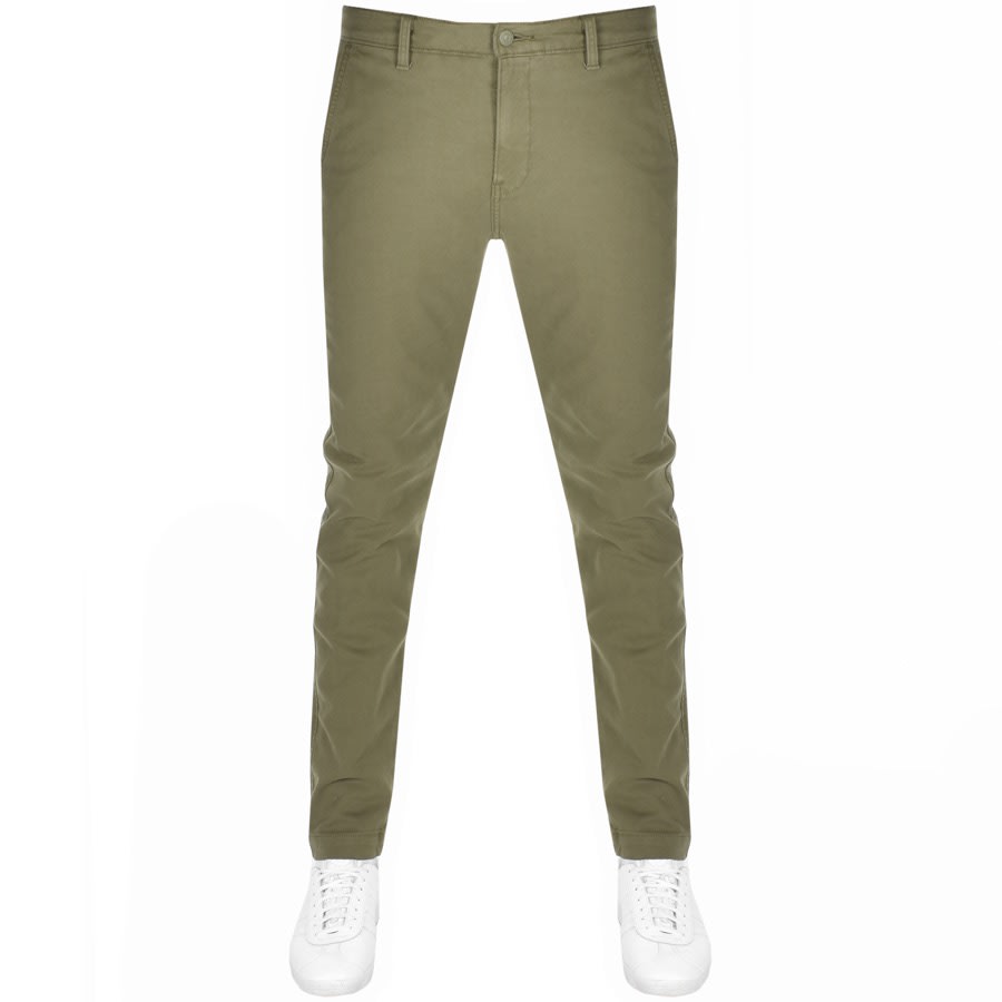 Alternative Image for ProductLevis Slim Taper Chinos Green1